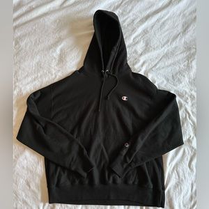 Champion reverse weave hoodie black XL